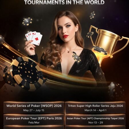 Top Poker Tournaments in the World (2026 Edition)