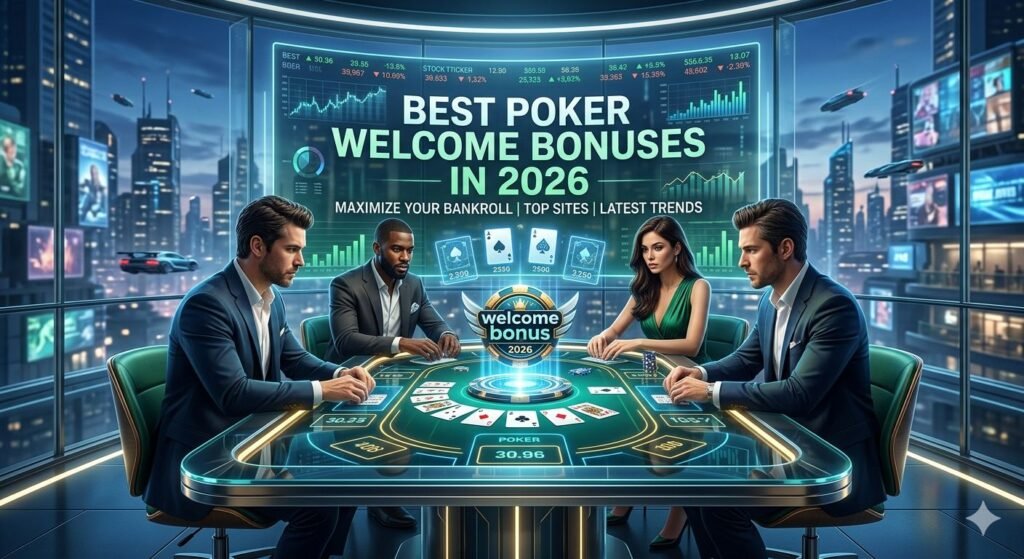 Best Poker Welcome Bonuses in 2026: The Ultimate Player’s Guide