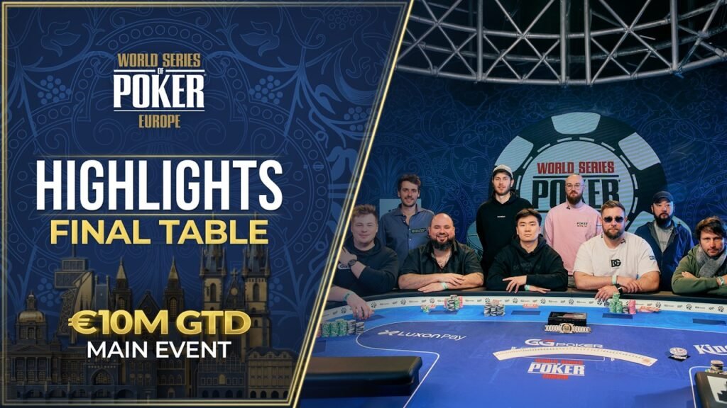 2026 WSOPE Main Event Final Table Highlights: 12-Hour Poker Marathon Ends in Glory
