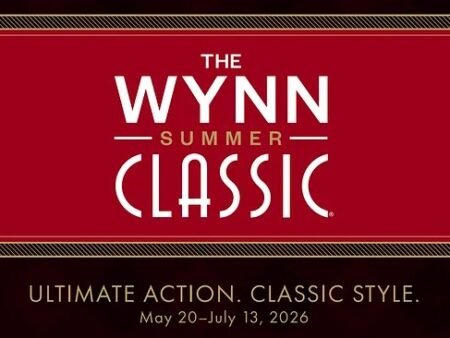 2026 Wynn Summer Classic Schedule Revealed: $10 Million Championship to Lead Summer Series