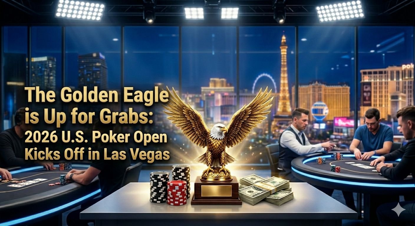 The Golden Eagle is Up for Grabs: 2026 U.S. Poker Open Kicks Off in Las Vegas
