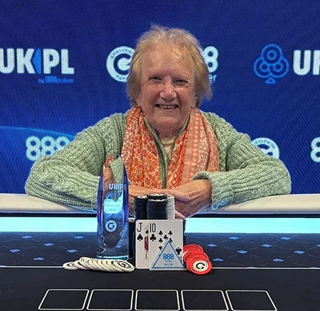 83-Year-Old Lilian Welch Wins 888poker UKPL Blackpool Title