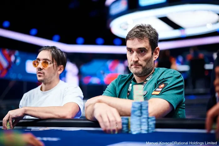 Alexandre Mestre Chases Chip Leader Boris Binder at EPT Monte-Carlo Main Event Final Table