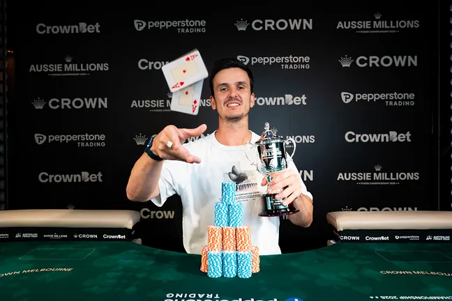 Joseph Antar Claims Victory in Aussie Millions $5,000 Challenge