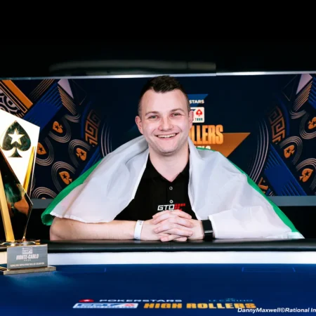 Alex Kulev Wins €250K Super High Roller at EPT Monte Carlo for €2.78 Million