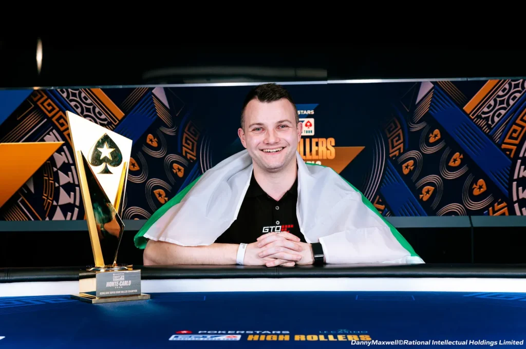 Alex Kulev Wins €250K Super High Roller at EPT Monte Carlo for €2.78 Million