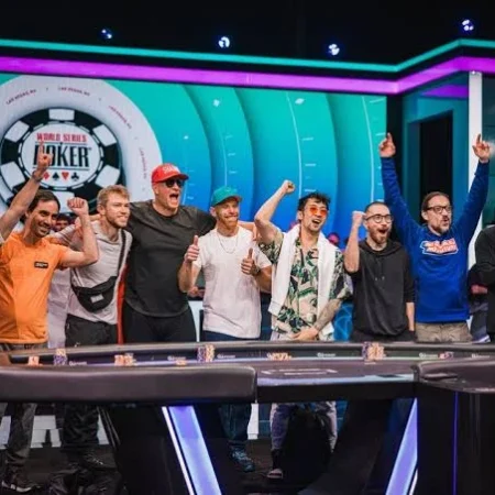 WSOP 2026 Main Event Final Table Set: Nine Players, $10 Million on the Line