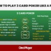 3 Card Poker: Rules, Payouts & House Edge Explained