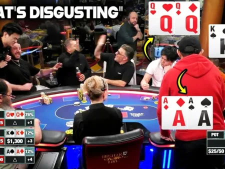AA vs KK vs QQ: The Rare Triple Cooler That Almost Went Wrong at Potomac Summer Poker Open