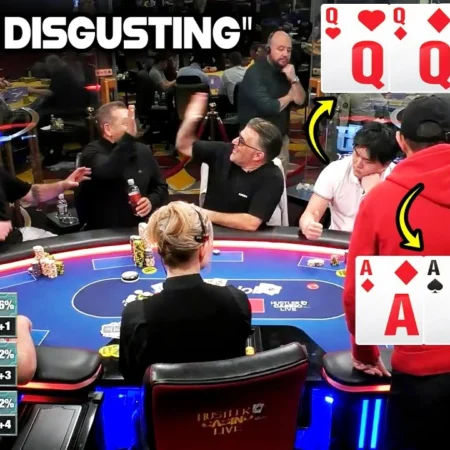 AA vs KK vs QQ: The Rare Triple Cooler That Almost Went Wrong at Potomac Summer Poker Open