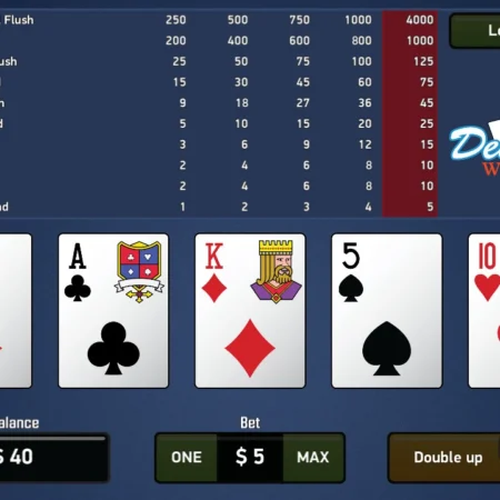 Deuces Wild Video Poker Strategy: Full Pay Chart Explained