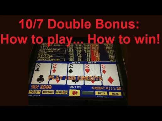 Double Bonus Poker Strategy: Chasing the 10/7 Paytable