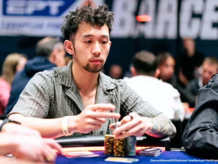 WSOP Main Event Finalist Feng in Pole Position For EPT Barcelona Title
