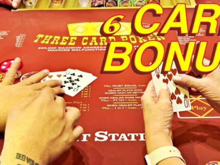 The 6 Card Bonus in 3 Card Poker: Odds & Payouts