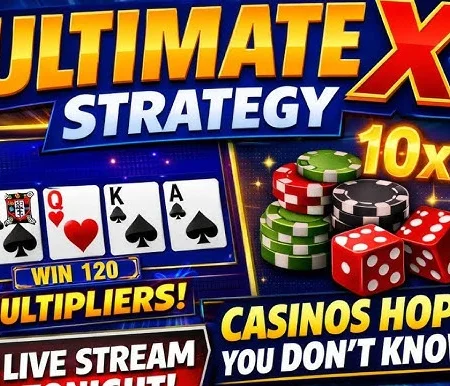 Ultimate X Poker Strategy: How Multipliers Change Optimal Play