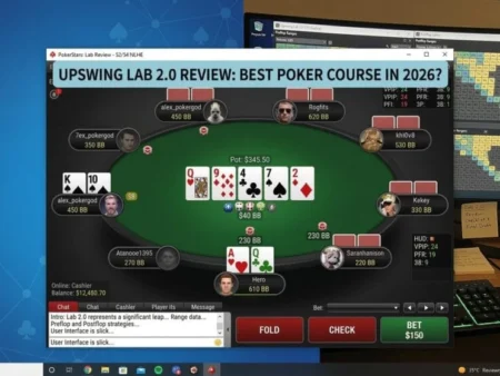 Upswing Poker Lab Review 2026: Study Tools & Charts Tested