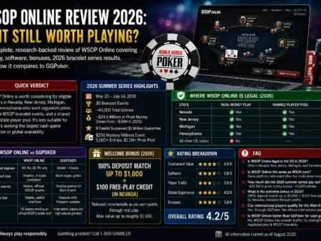 WSOP Online Review 2026: Is It Still Worth Playing?