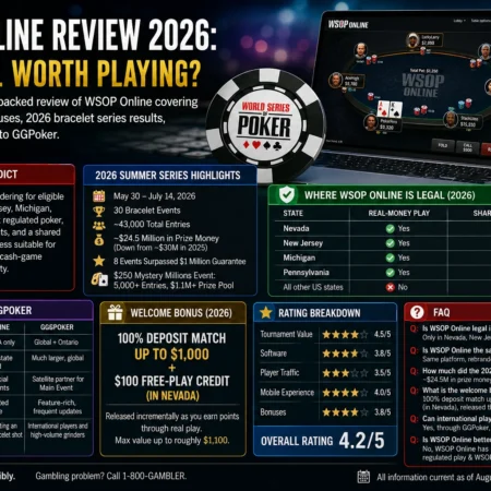 WSOP Online Review 2026: Is It Still Worth Playing?