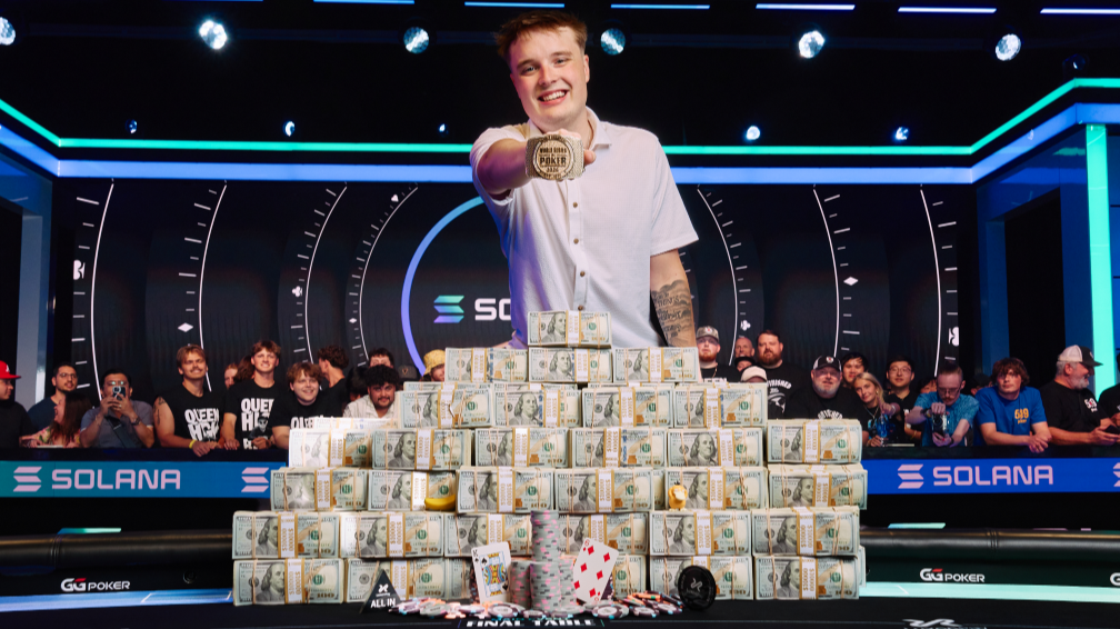 22-Year-Old Lucas Jumalon Wins the 2026 WSOP Main Event and $10 Million
