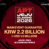APT Jeju 2026: Asian Poker Tour Schedule & Guarantees