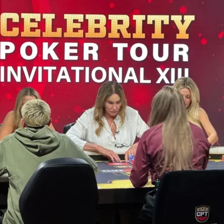 Home 3 Caitlyn Jenner Learns the Ropes of Poker at the Celebrity Poker Tour