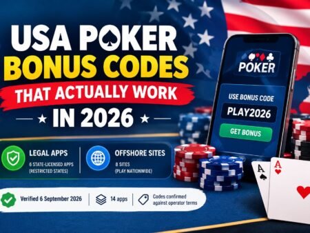USA Poker Bonus Codes 2026: Legal Apps, Offshore Sites & Verified Codes