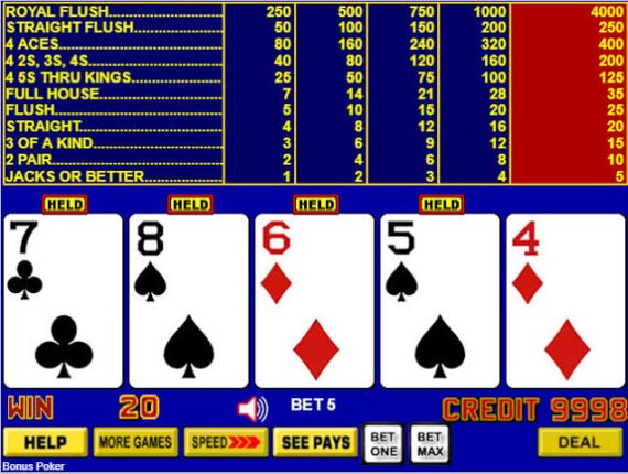 Home 2 Video Poker Strategy Calculators: Train Perfect Play for Free