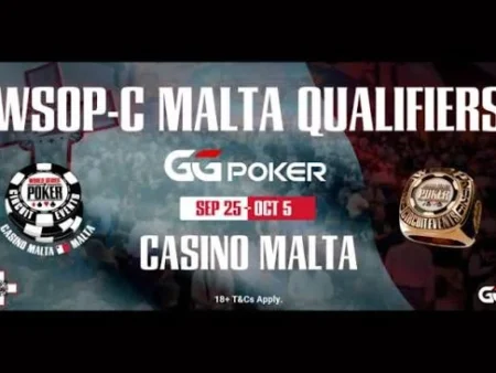 WSOP Circuit Malta 2026: Casino Malta Schedule & Online Satellites