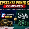 Sweepstakes Poker Sites Compared: Global Poker vs ClubWPT Gold vs Stake.us vs Clubs Poker