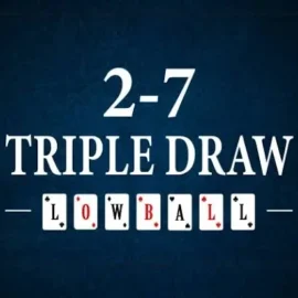 2-7 Triple Draw Poker