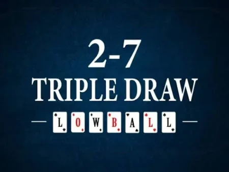 2-7 Triple Draw Poker Strategy: How to Improve Your Game