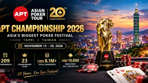 APT Championship 2026: Asian Poker Tour’s 20th-Anniversary Festival in Taipei