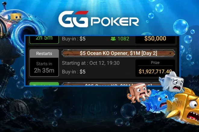 GGPoker Breaks All-Time Poker Tournament Record as $5 Ocean KO Draws 420,084 Entries
