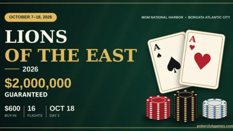 Lions of the East 2026: Schedule, Buy-In, $2M Prize Pool and Live Updates