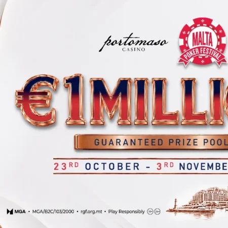 Malta Poker Festival Autumn 2026: €1M Grand Event at Portomaso