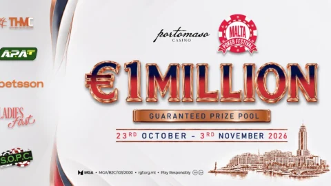 Malta Poker Festival Autumn 2026: €1M Grand Event at Portomaso