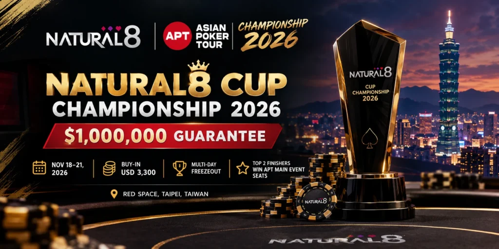 Natural8 Cup Championship 2026: $1M Guarantee