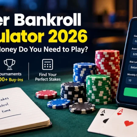 Poker Bankroll Calculator 2026: How Much Money Do You Need to Play?