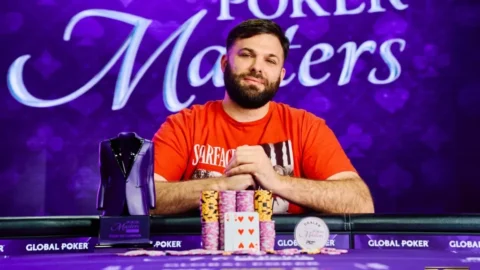 Justin Vaysman Turns a Quarter of a Big Blind into a $192,000 Poker Masters Win
