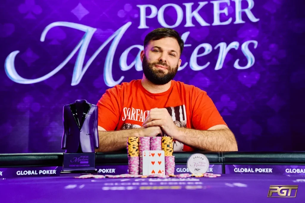 Justin Vaysman Turns a Quarter of a Big Blind into a $192,000 Poker Masters Win