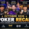 October 2026 Poker Recap: Every Major Tournament Winner and the Stories Behind the Wins