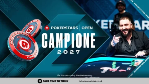PokerStars Open Campione 2027: January Dates and a New €1,250 Main Event