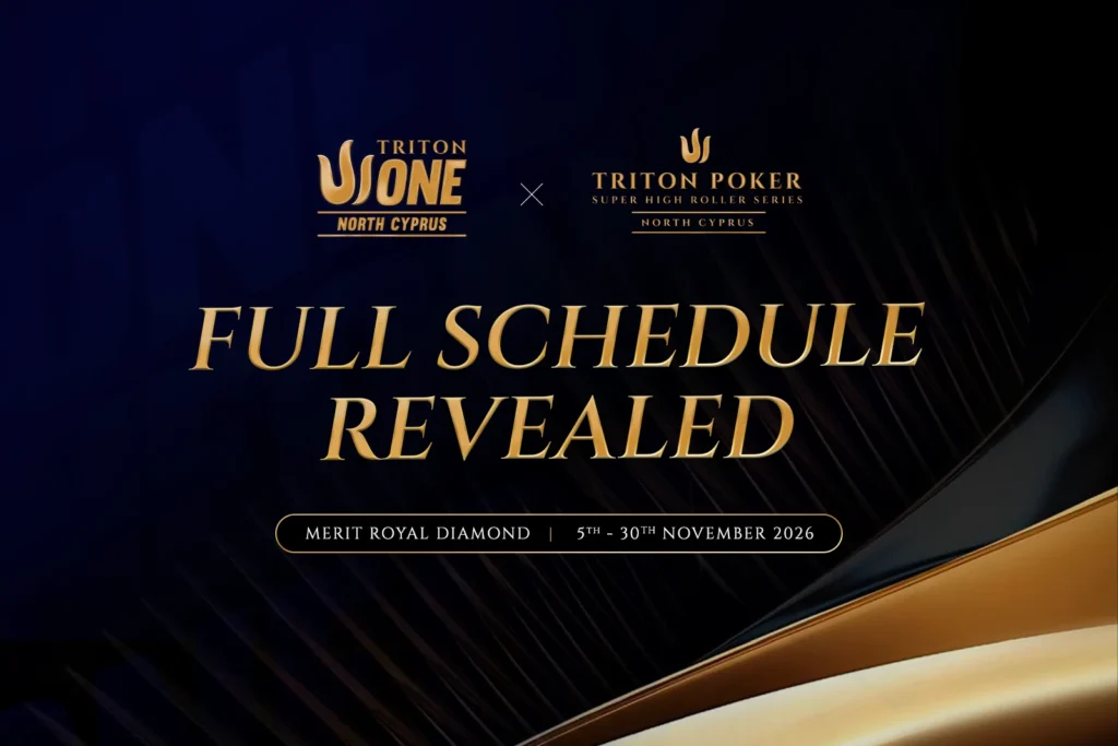 Triton ONE & Super High Roller Series Northern Cyprus 2026: Full Schedule, $200K Invitational & POY Race