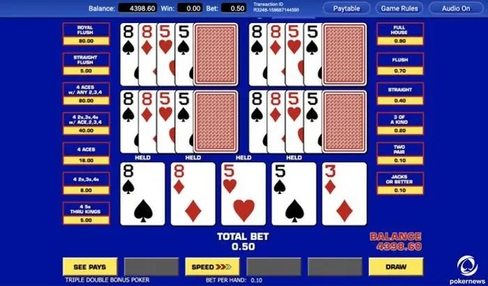 Video Poker Guide: Best Pay Tables, Odds & Strategy