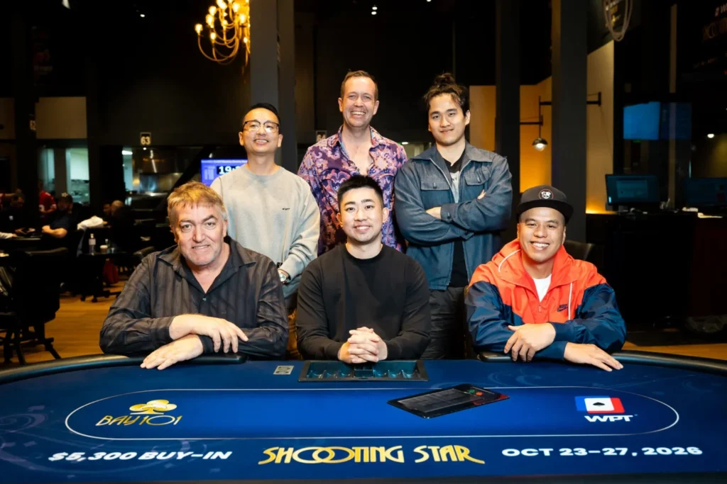 WPT Bay 101 Shooting Star 2026: Quoc Mai Leads Final Six into Las Vegas Finale