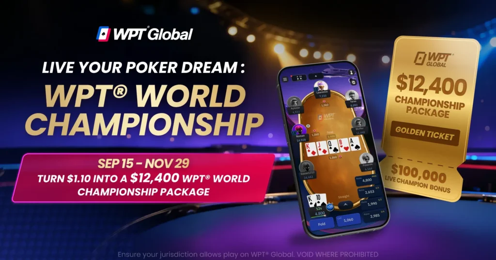 WPT World Championship 2026: Schedule, Buy-In, Satellites & Live Results