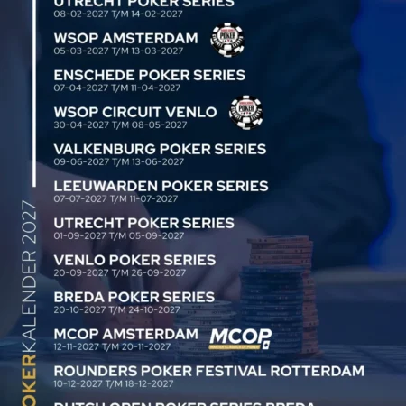 Holland Casino 2027 Poker Calendar: WSOP Circuit Amsterdam and Venlo Dates Confirmed