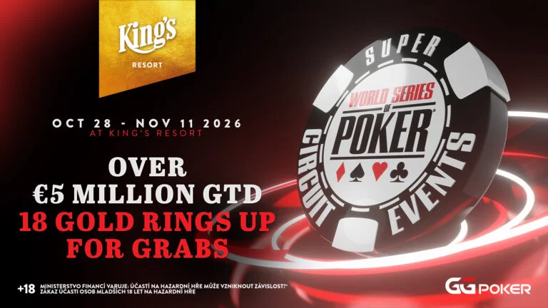 King's WSOP Super Circuit 2026: €1,000,000 GTD Mini Main Event Heads for a Massive Overlay With Two Flights Left 2 King’s WSOP Super Circuit 2026: €1,000,000 GTD Mini Main Event Heads for a Massive Overlay With Two Flights Left
