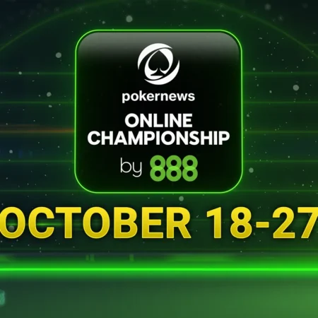 PokerNews Online Championship 2026 on 888: Schedule, Guarantees & How to Play It Smart
